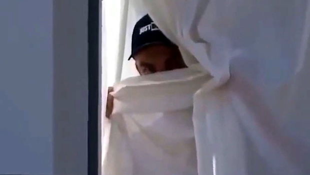 Karantində olan Ronaldu belə görüntüləndi - VİDEO