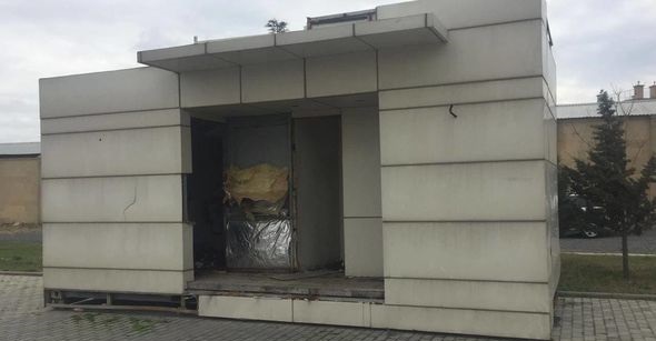 Bakıda metro yaxınlığında iyrənc mənzərə - FOTO