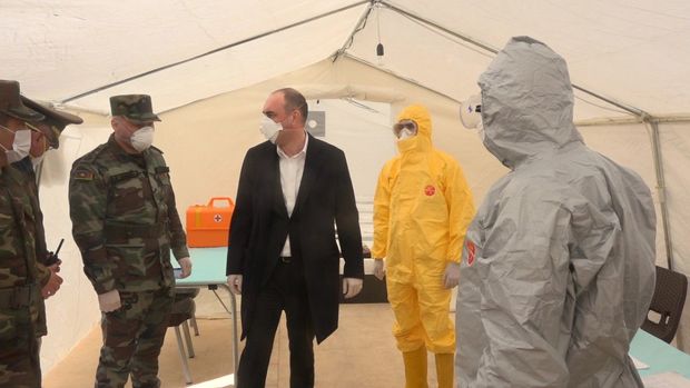 FHN sərhəd-keçid məntəqələrində çadırların sayını artırdı - FOTO/VİDEO