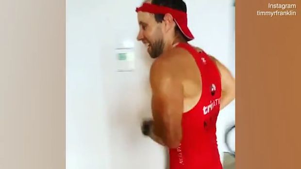 Evdə 42 kilometr qaçdı - VİDEO