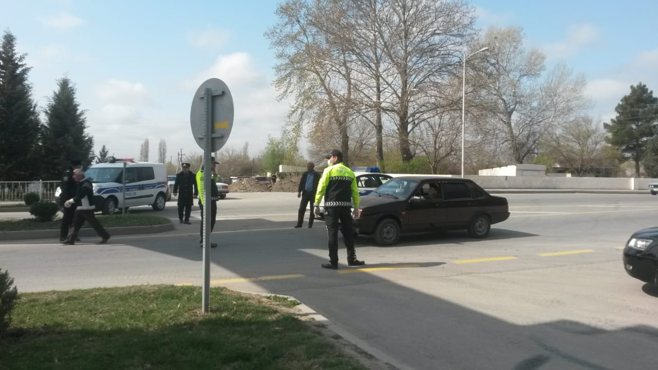 Mingəçevir polisi şəhəri belə qoruyur – FOTOLAR