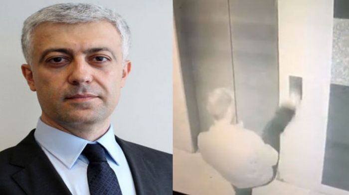 Заур Пашаев вызвал лифт ногой