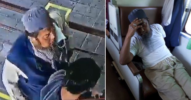 Koronavirus xəstəsi tanımadığı şəxsi yoluxdurmağa çalışdı - VİDEO