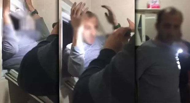 Tualet pəncərəsindən qaçan cinayətkar belə ələ keçdi - VİDEO