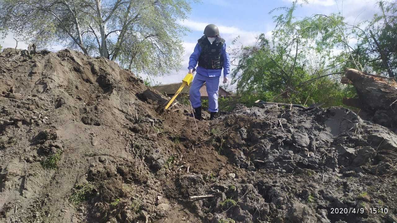 Ucarda əl qumbarası tapıldı