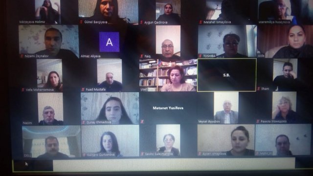 Mingəçevir Dövlət Universitetində “Elm Günü”nə həsr edilmiş virtual elmi konfrans keçirilib