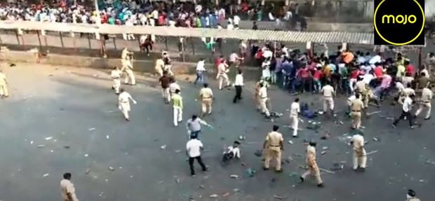 Hindistanda işsizlərlə polis arasında toqquşma baş verdi – VİDEO