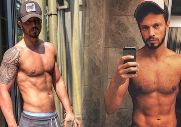 Murat Boz yarıçılpaq halda bunu da etdi - FOTO