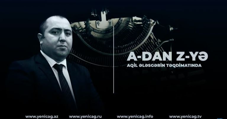 Koronavirus platformunda sınağa çəkilən insanlığımız… — “A-dan Z-yə Aqil Ələsgərlə” — Yeni layihə