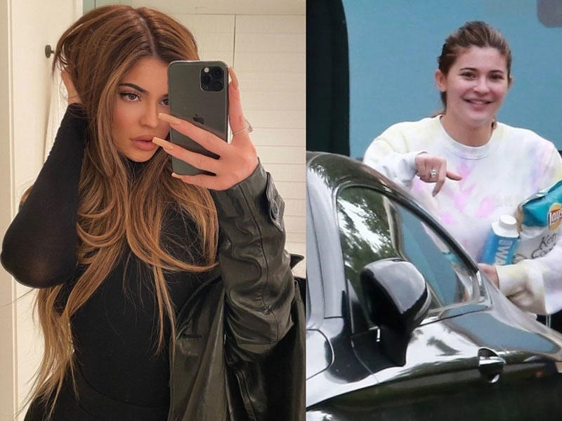 Makiyajsız Kaylini tanımaq mümkün olmadı - Başqa birinə bənzəyir - FOTO