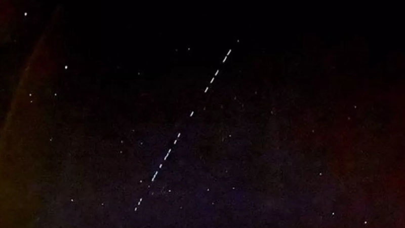 Azərbaycan səmasında görünən qəribə görüntü: Bu nədir? (VİDEO)