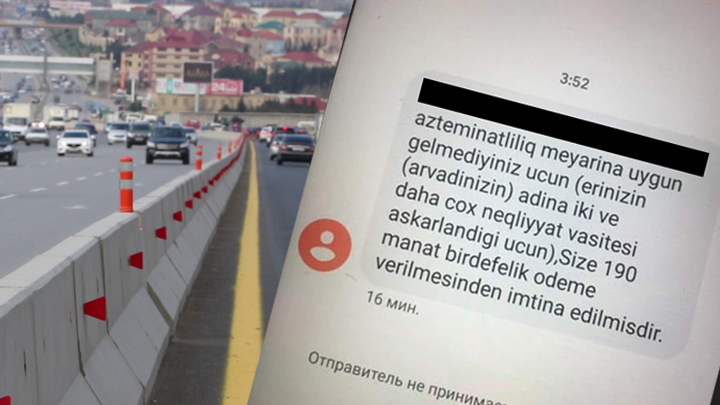 “Adına maşın var... Maşını doğrayıb yeyəcəm?