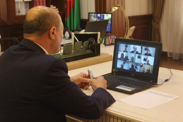 Nəsimi rayon İcra Hakimiyətində onlayn müşavirə keçirilib