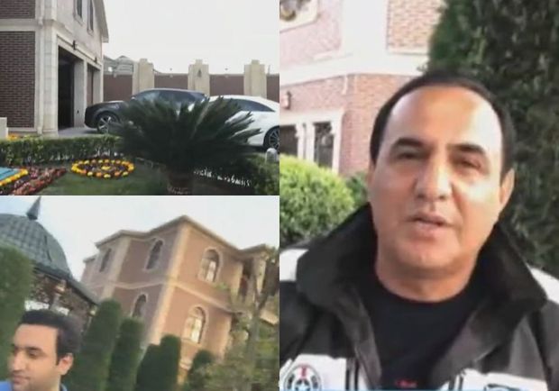 Manaf Ağayev Buzovnadakı dəbdəbəli villasını nümayiş etdirdi - FOTO