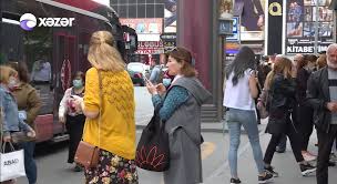 Bakıda vətəndaşlar karantin qaydalarına məhəl qoymur - VİDEO