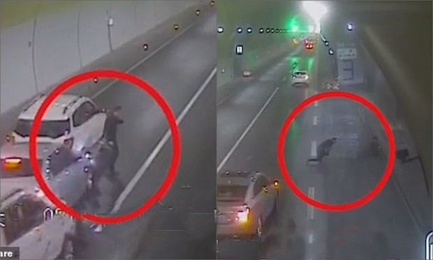 10 saniyə içində iki dəfə ölümdən qaçdı – ANBAAN VİDEO