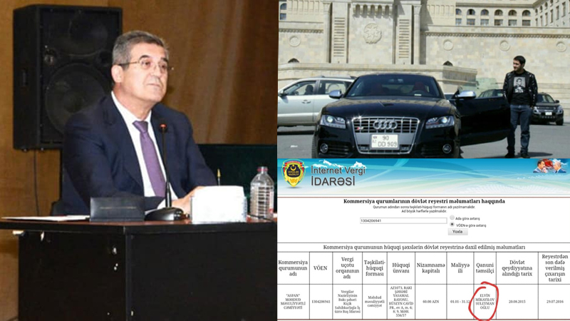 Qaradağ rayon icra başçısının mülklərinin siyahısı yayımlandı (FOTO)