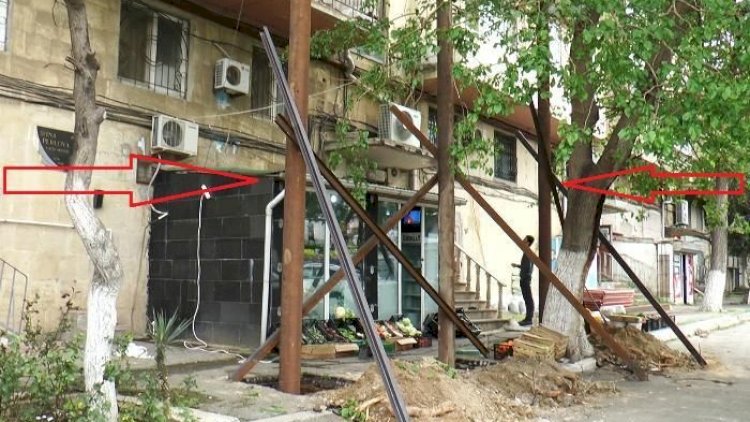 Yasamalda bina sakini mənzilini görün necə böyüdür - Video