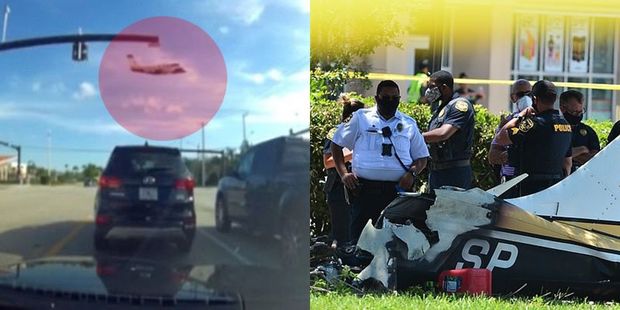 Eniş zamanı naqilə ilişən təyyarə yolun ortasına çırpıldı – VİDEO