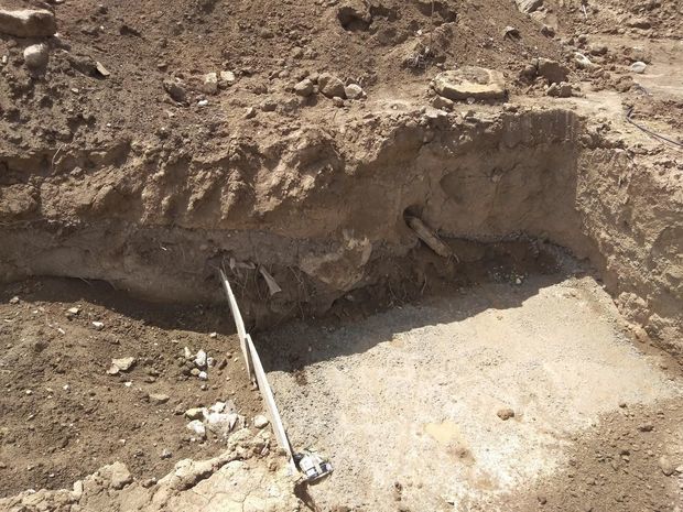 В Гобустане в ходе строительства школы обнаружен античный некрополь