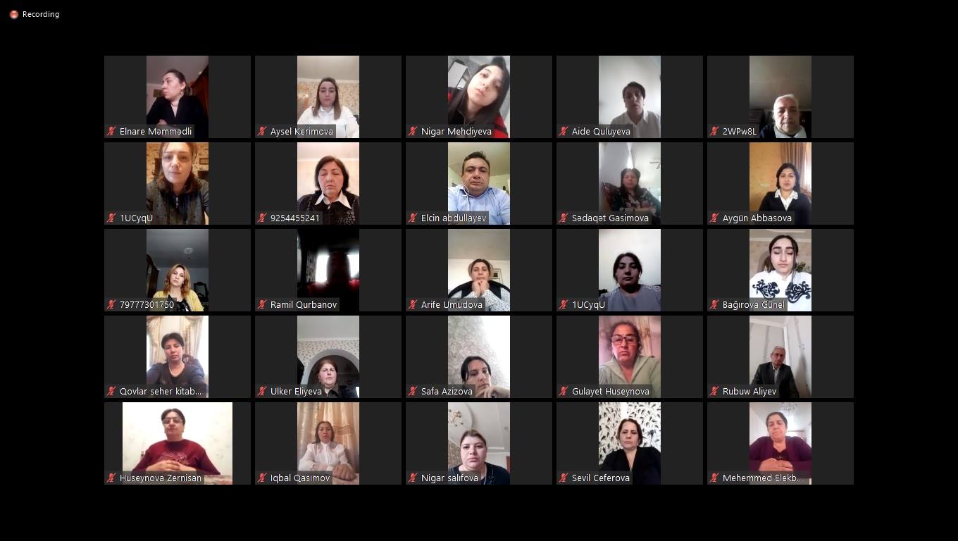 Ağstafa Regional Mədəniyyət İdarəsi “Virtual Qarabağ” İKT Mərkəzi ilə birlikdə elmi- virtual konfrans keçirdi