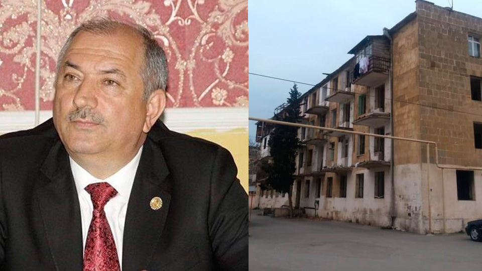 Suraxanı icra başçısı vərəm xəstəsini evsiz qoyub (FOTO/VİDEO)