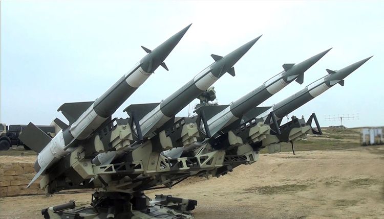 Hava Hücumundan Müdafiə bölmələri mövqelərini tutublar - VİDEO