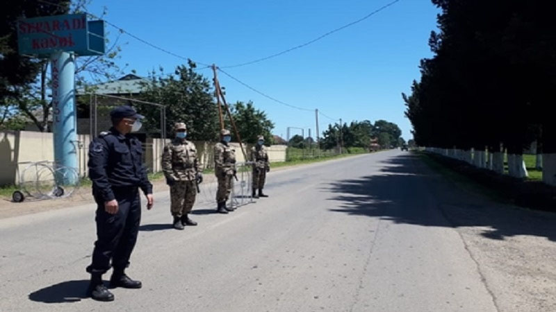 Lənkəranın 4 kəndi koronavirusun çəngində (FOTO)