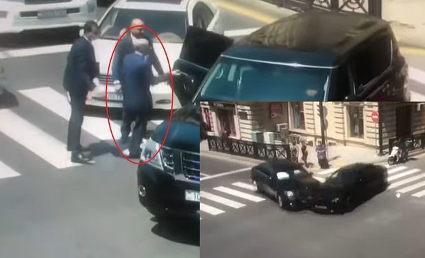 В Азербайджане министр попал в ДТП - ВИДЕО