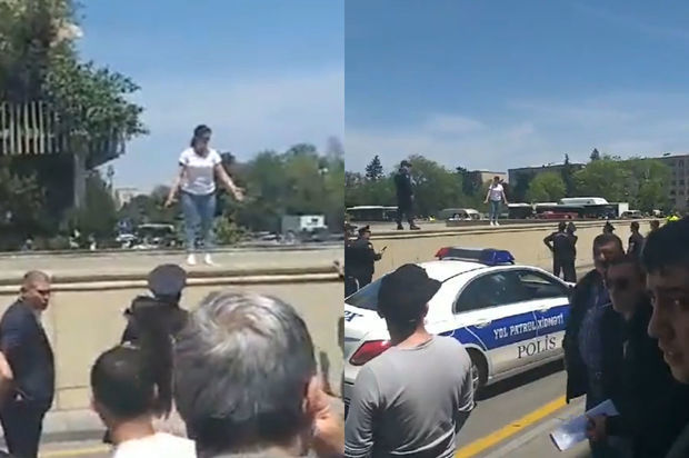 В Баку предотвращена попытка самоубийства - ОБНОВЛЕНО + ВИДЕО