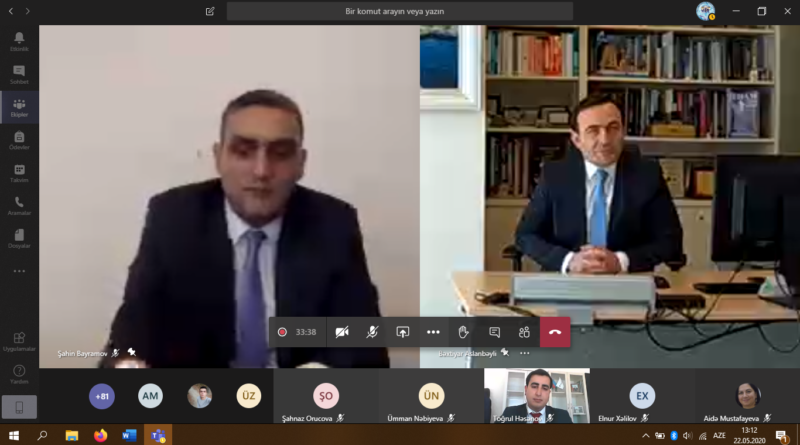 Mingəçevir Dövlət Universitetinin “Peşəkarla görüş” layihəsininilk qonağı Bəxtiyar Aslanbəyli olub