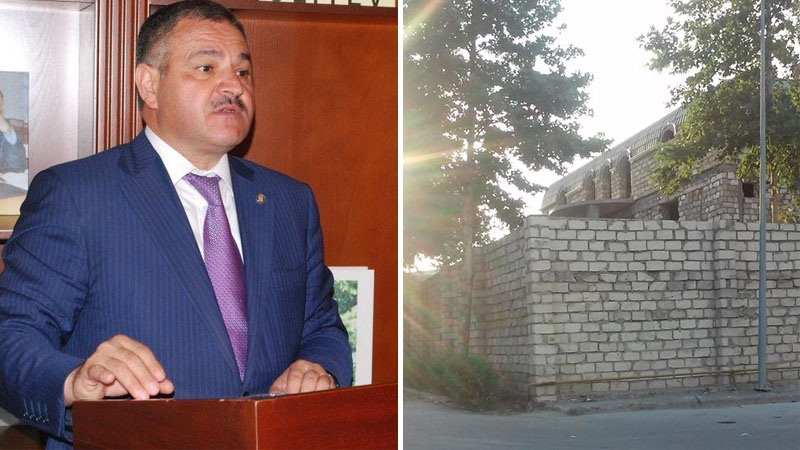 İcra başçısı YAP-ın qərargahının yerində villa tikib (FOTOLAR)