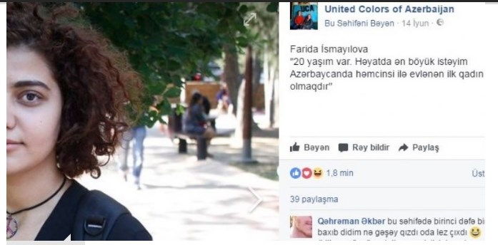 Azərbaycanlı qızdan günün bombası : 