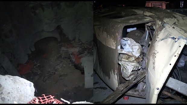 Gəncədə avtomobil doqquz metrlik quyuya düşdü, bir nəfər öldü - VİDEO