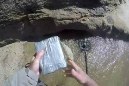 Sahildə bağlama tapdı - Açanda GÖZLƏRİNƏ İNANMADI