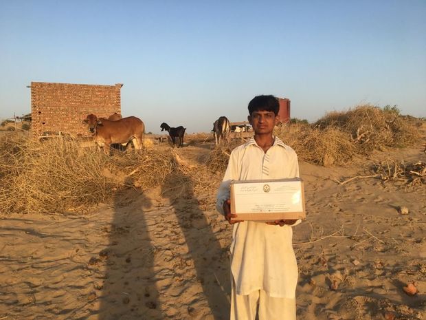 Посольство Азербайджана оказало помощь сотням семей в Пакистане - ФОТО