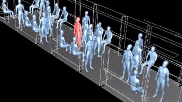 Koronavirusun metroda yayılmasını əks etdirən VİDEO