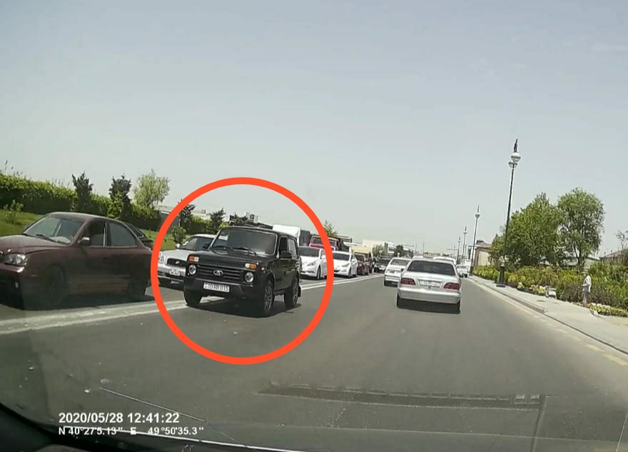 Əks istiqamətə çıxan 