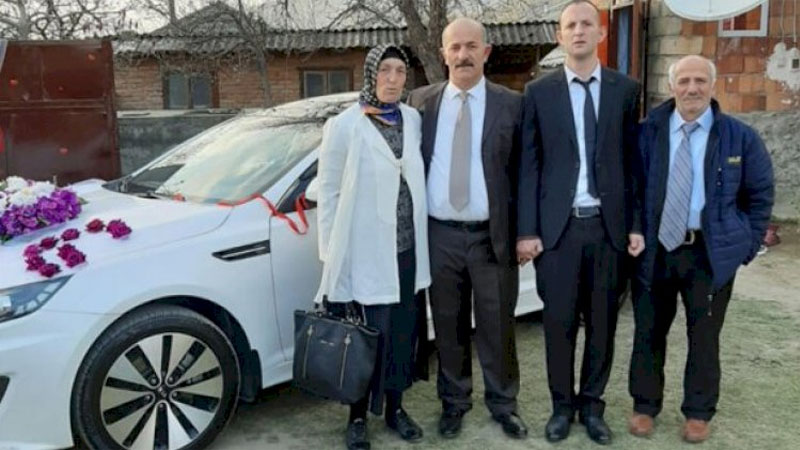 Balakənə xınayaxdıya gələn Çakır ailəsinin dalınca təyyarə göndərildi (FOTOLAR)