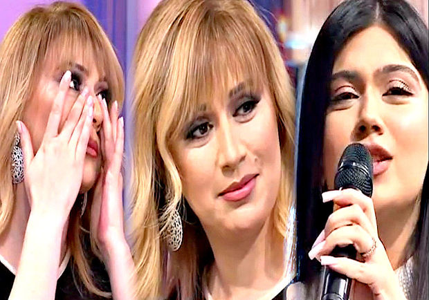 Qızı efirdə oxudu, Roza Zərgərli ağladı - VİDEO