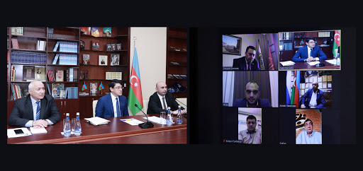 Rusiyanın bölgələrindəki azərbaycanlı deputatlarla videomüzakirə aparılıb