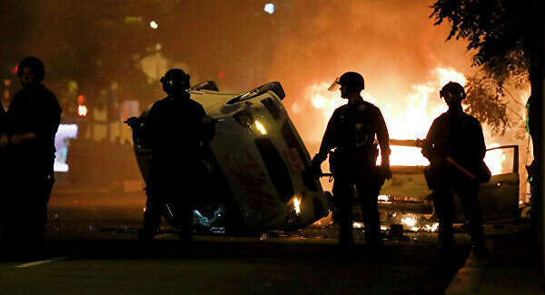 ABŞ-da qarışıqlıq - Trampı gizlətdilər - VİDEO