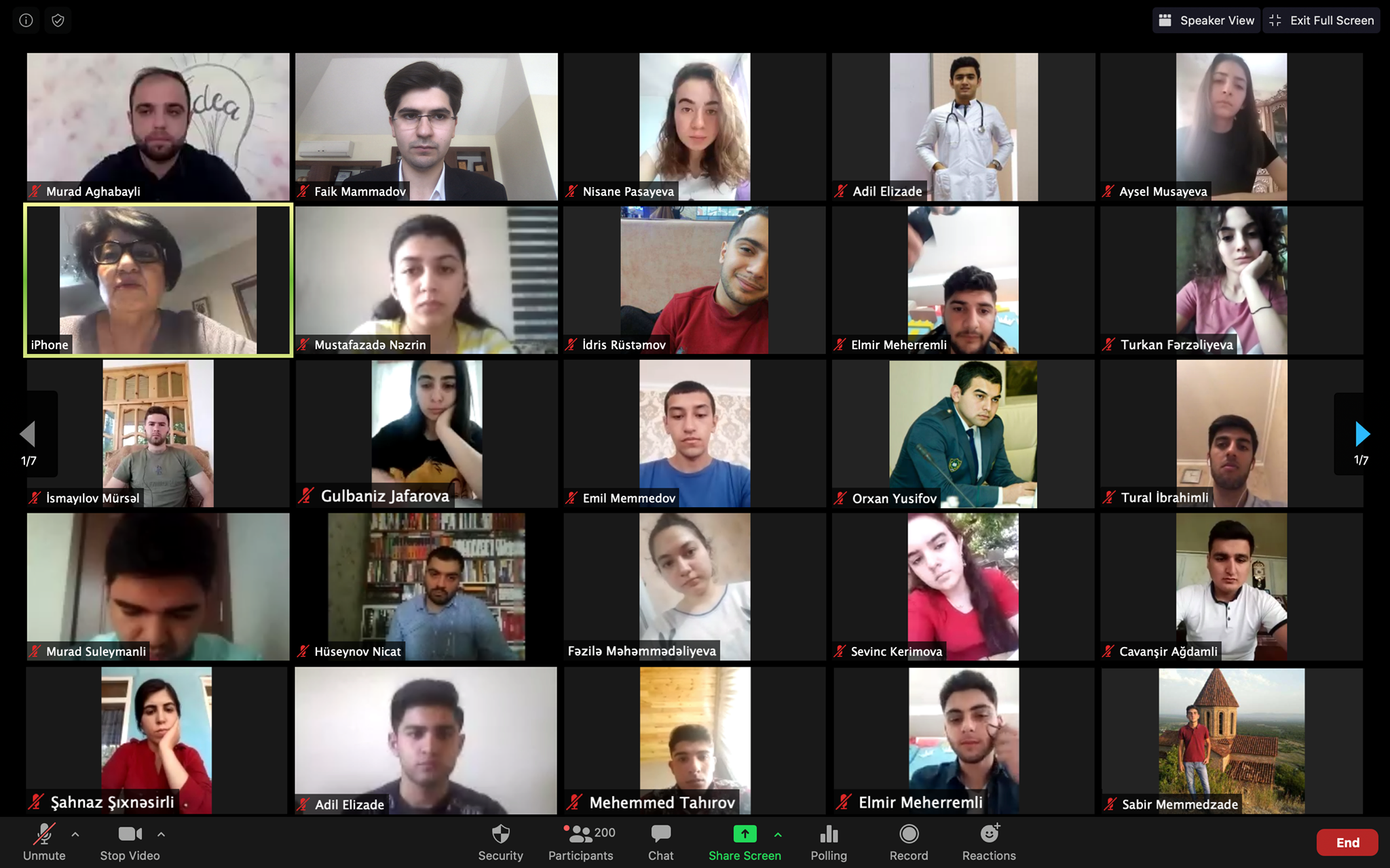 Azərbaycan Xalq Cümhuriyyətinin yaranmasının 102-ci ili münasibətilə videokonfrans keçirilib