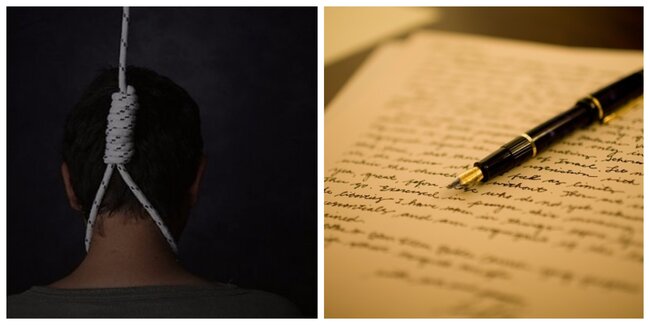 Azərbaycanda 25 yaşlı gənc məktub yazıb özünü asdı: 