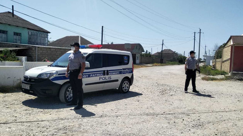 Daha bir kənd koronavirusa görə xüsusi nəzarətə götürüldü (FOTOLAR)