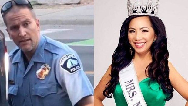 Corc Floydu öldürən polisdən arvadı boşanır