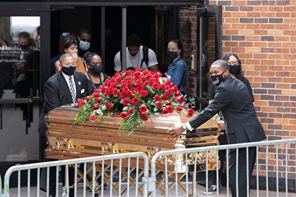 Corc Floydla vida mərasimi keçirilib - VİDEO