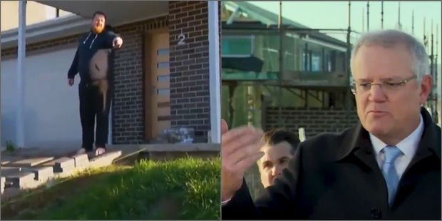 Qazonu tapdalayan baş nazir yerli sakin tərəfindən qovuldu – VİDEO