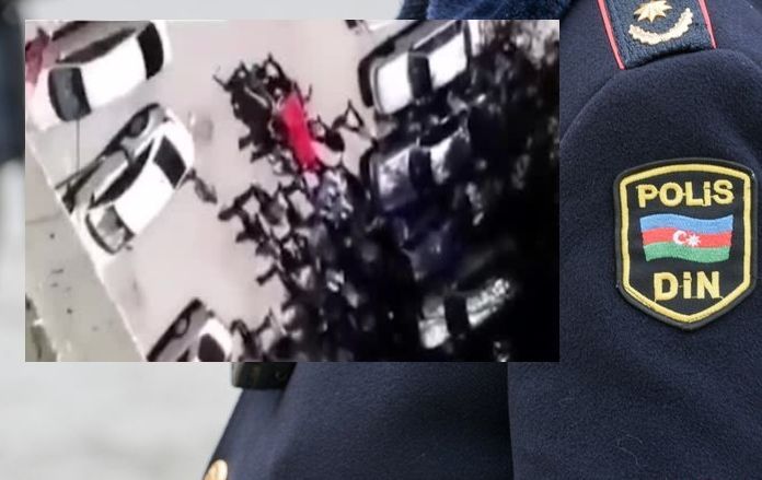 Sumqayıtdan şok görüntülər gəldi — Polis hərəkətə keçdi (VİDEO)