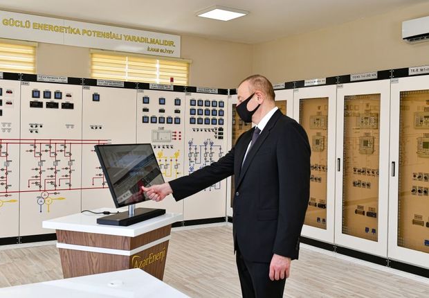 İlham Əliyev Bakıda açılışda - FOTO